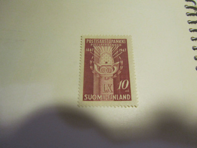 1947 postisäästöpankki 60 vuotta, postituore