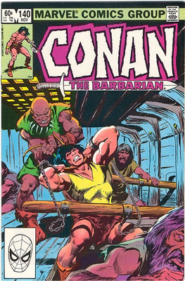 Conan the Barbarian #140 November 1982