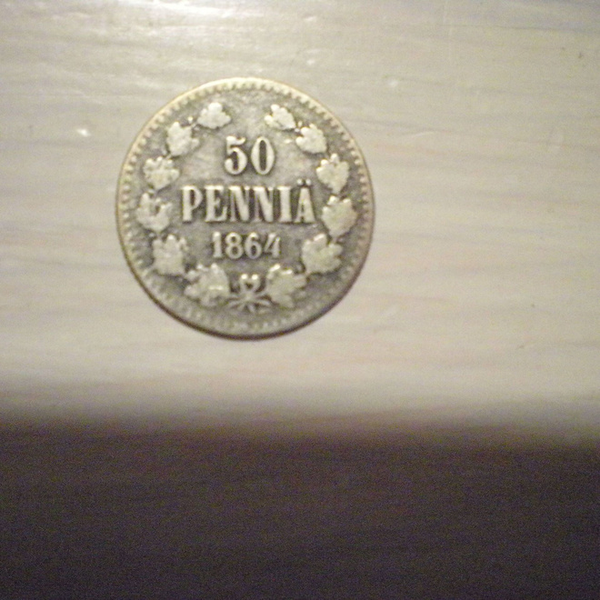 50 penniä 1864