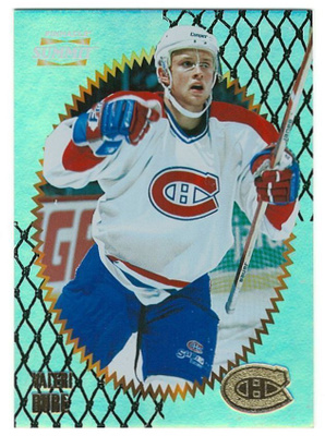 96-97 Pinnacle Summit Premium Stock #160 Valeri Bure