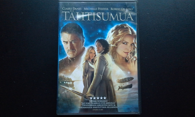 DVD: Tähtisumua (Michelle Pfeiffer, Robert De Niro 2007)