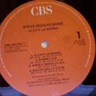 STEVE ROGERS BAND :: ALZATI LA GONNA :: VINYYLI LP 1988 - pikkukuva 4