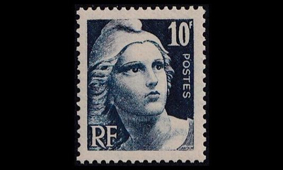 Ranska 699 ** Marianne 10 Fr (1945)