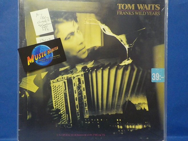 TOM WAITS - FRANKS WILD YEARS - SCAN-87 1ST PRESS M-/EX- LP