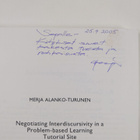 Merja Alanko-Turunen : Negotiating Interdiscursivity in a... - pikkukuva 3