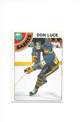 1978-79 OPC #58 Don Luce Buffalo Sabres