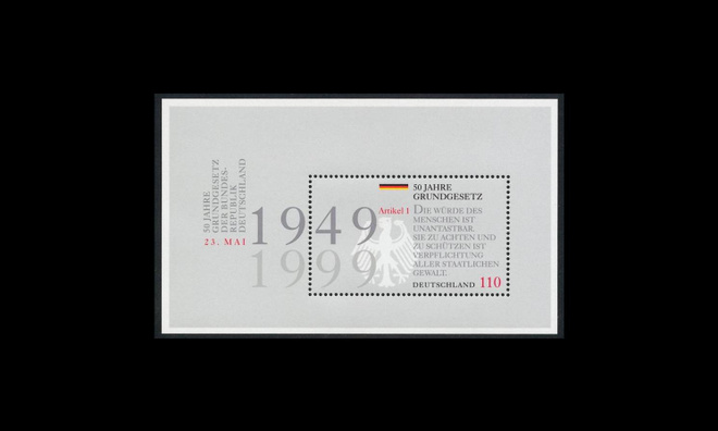 Saksa 2050BL48 ** Perustuslaki (1999)