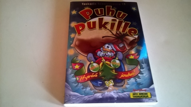 Aku Ankan taskukirja teemanumero 15 Puhu pukille