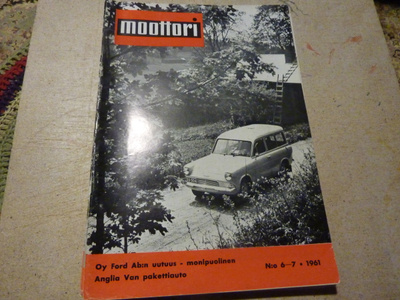 Moottori  6/7 -61  Wartburg
