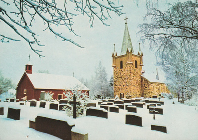 KIRKKOKORTTI - PYHÄMAAN KIRKOT - 1