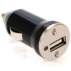 Reekin Yleismallinen USB 2.0 Autolaturi, 1A, musta *UUSI* - pikkukuva 2