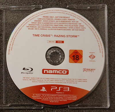 Time crisis - Razing storm PS3 *Promo*