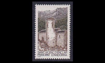 Andorra Fr 375 ** Kulttuuriperintö (1986)