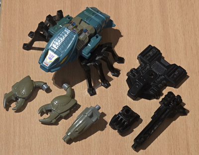 Transformers G1 NAUTILATOR (Seacons) 1988 *100%*