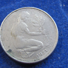 50 pfennig 1971F. Länsi-Saksa. West Germany - pikkukuva 2