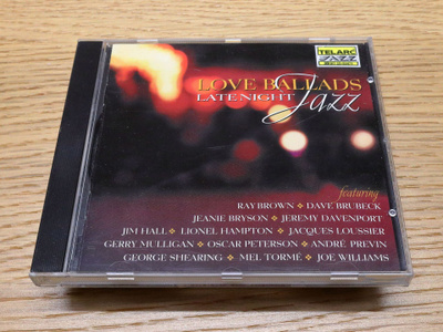 Alkup. Esittäjät - Love Ballads - Late Night Jazz CD