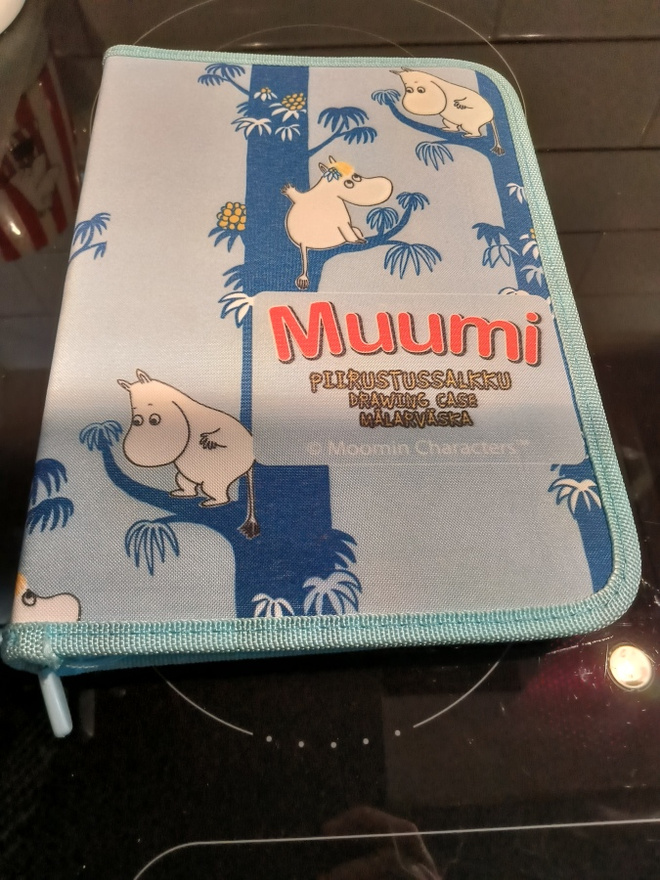 Muumi piirustussalkku