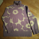 Marimekko Opaakki unikko neulepusero - pikkukuva 1