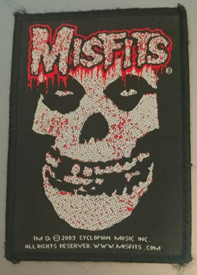 Misfits : Skull - hihamerkki