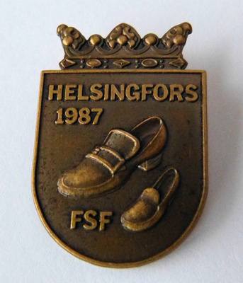 FSF HELSINGFORS 1987 neulamerkki