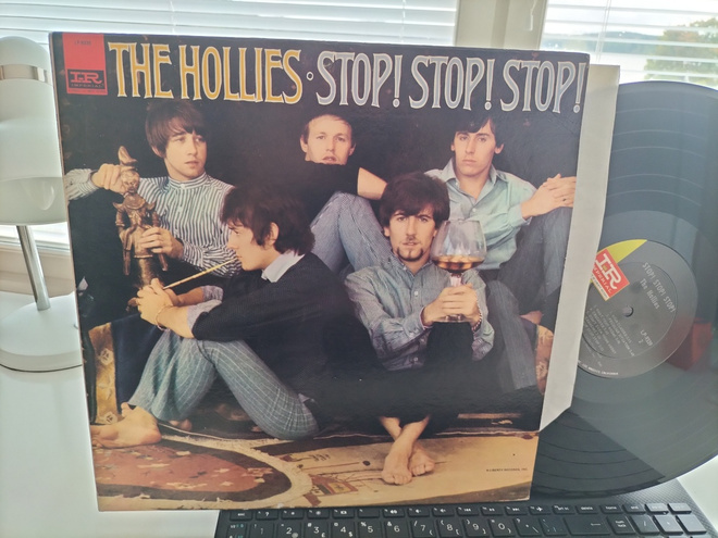 HOLLIES, Stop! Stop! Stop! LP US -67 HIENO KUNTO !!