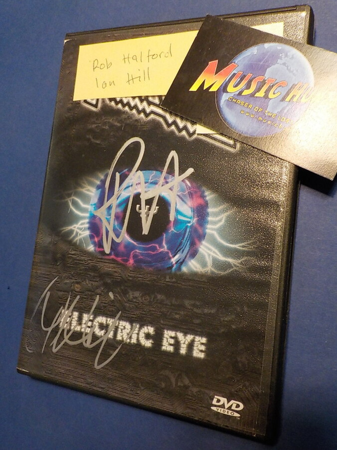 JUDAS PRIEST - ELECTRIC EYE DVD KAHDELLA NIMMARILLA