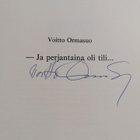 Voitto Ormasuo : Ja perjantaina oli tili (signeerattu) - pikkukuva 3