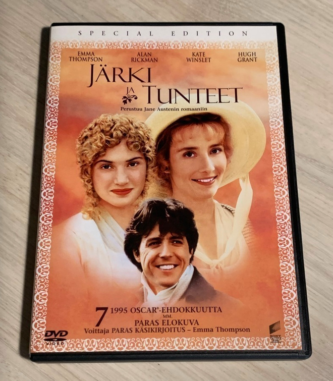 Ang Lee: JÄRKI JA TUNTEET (1995) Kate Winslet, Emma Thompson