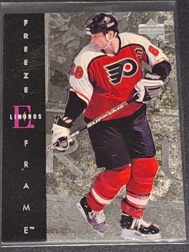 1995-96 Upper Deck Freeze Frame Eric Lindros #F3