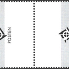Åland 1995 Yleismerkit 7,00 mk välilöpari logo ** LaPe 094 - pikkukuva 2