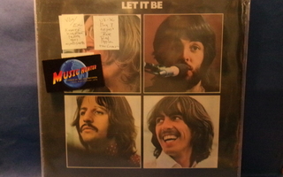 THE BEATLES - LET IT BE VG+/EX- UK MAR 8, -70 1ST PRESS LP