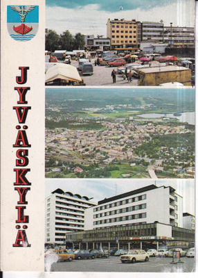 Jyväskylä. sommitelmakortti, e288