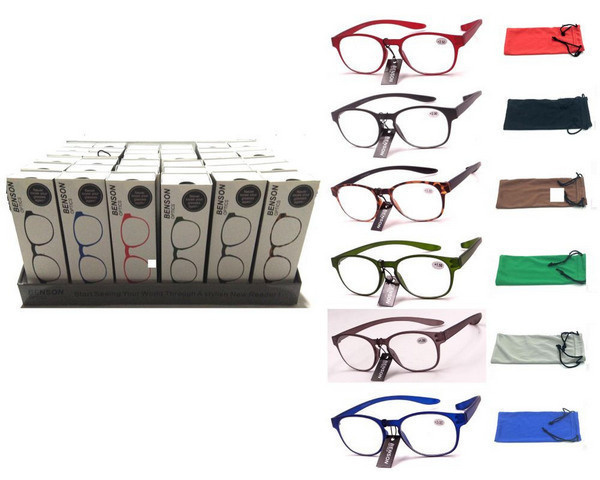 Benson Optics Bangkok Lukulasit, eri värejä ja vahvuuksia
