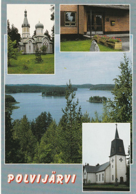 KIRKKOKORTTI - POLVIJÄRVEN KIRKOT
