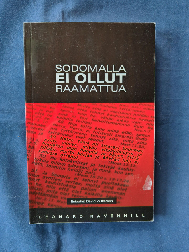 Ravenhill,Leonard:Sodomalla ei ollut Raamattua