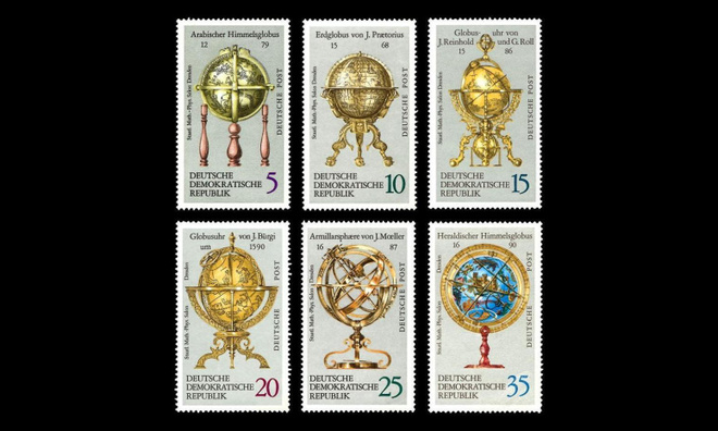 DDR 1792-7 ** Karttapalloja (1972)