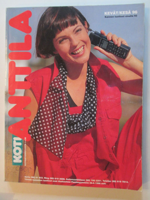 KOTI ANTTILAN PAKSU POSTIMYYTIKUVASTO KEVÄT/KESÄ 1996