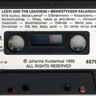 Leevi And The Leavings Menestyksen salaisuus 1992 Kasetti - pikkukuva 2