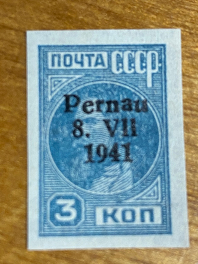 SAKSA REICH VIRO/PÄRNU MIEHITYS HAMMASTAMATON**