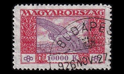 Unkari 388 o Lentoposti 10000 Kr (1924)