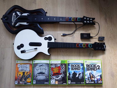 Guitar Hero / Rock Band pelipaketti Xbox 360