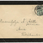 40p vihreä (Riihikoski 1930) lähes loisto, surukuori - pikkukuva 1