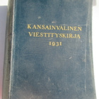 KANSAINVÄLINEN VIESTITYSKIRJA 1931 !! - pikkukuva 1