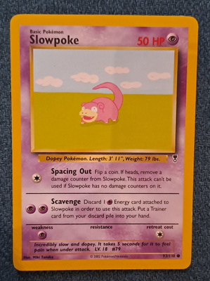 Slowpoke legendary collection!