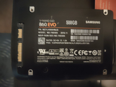 Evo 860 500gb ssd kiintolevy