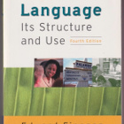 Edward Finegan: Language - its structure and use - pikkukuva 1