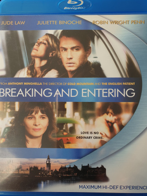 BREAKING AND ENTERING  BLU-RAY