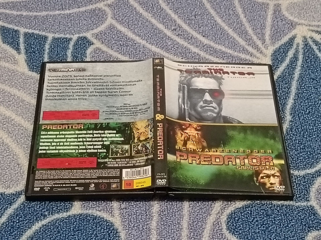 The Terminator & Predator DVD