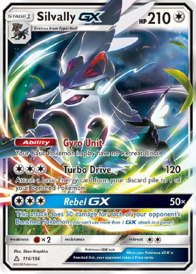 Silvally GX 116/156 - Ultra Prism - NM/M