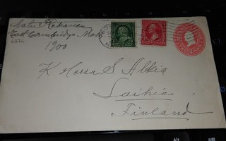 Usa Boston - Laihia kuori S. Alkio 1900 PK350/5
